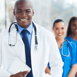 Group_Multiethnic_30s-40s_MedicalTeam_Hospital